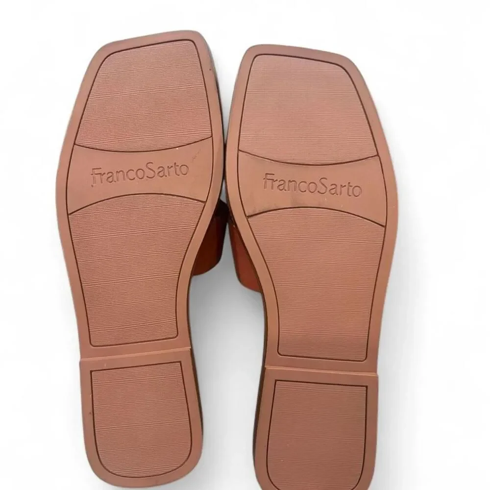 Franco-sarto Women's Brown and Tan Sandals